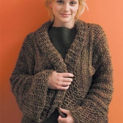 Barcelona Bolero in Lion Brand Homespun - 60353A