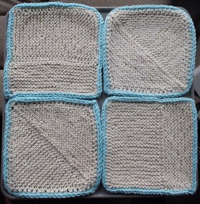 Blank Square Dishcloth