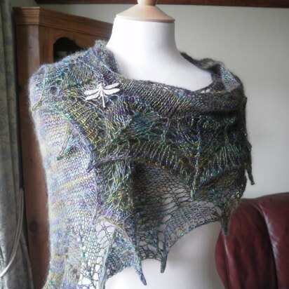 Dragonfly Wings - knitting pattern