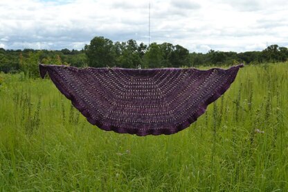 Prairie Ridge Shawl