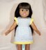 Country Summer Dresses, Knitting Patterns fit American Girl and other 18-Inch Dolls