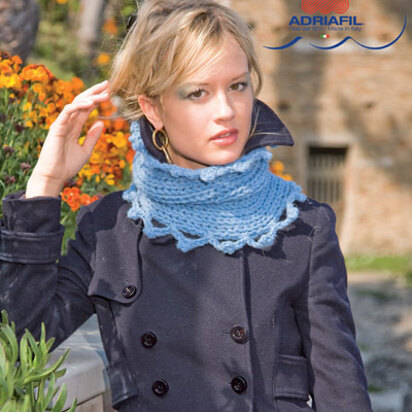 Merano Collar in Adriafil Candy - Downloadable PDF