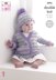 Jackets, Hats and Dress in King Cole DK - 4996 - Downloadable PDF