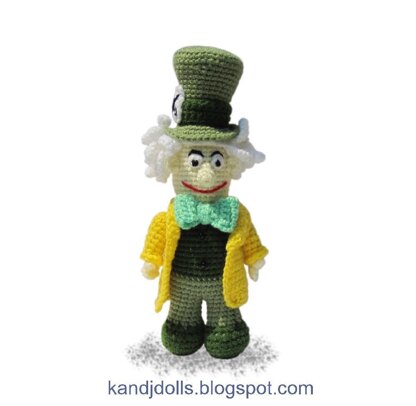 Mad Hatter - Amigurumi crochet pattern 