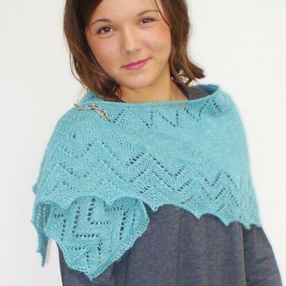 Frances Crescent Shawl