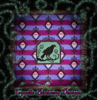 Haunted Gothic Blanket Table runner & Wall Hanging