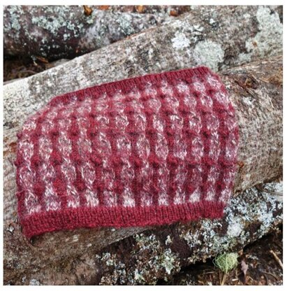 Frosted Merlot Cowl