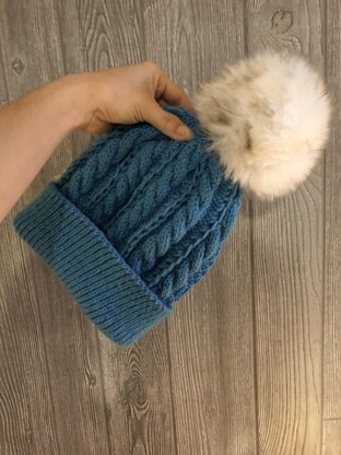 Twisted Knit Hat