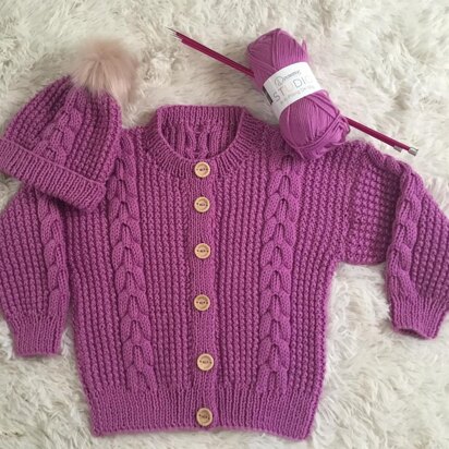 "Aria" Childrens DK Knitting Pattern