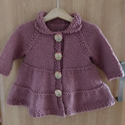 Baby + Toddler Tiered Coat and Jacket Knitting pattern by Lisa Chemery ...