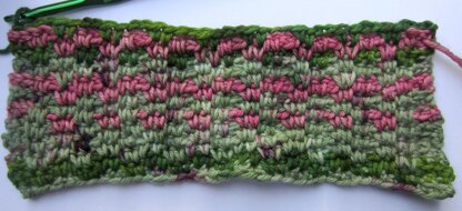 Crochet Temperature Scarf