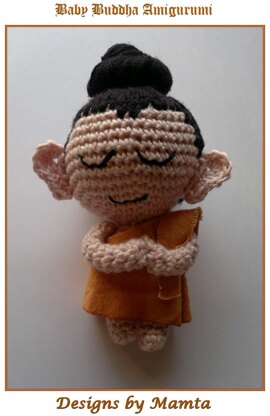 Crochet Baby Buddha Amigurumi Doll Pattern