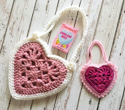 Granny Heart Bag #2