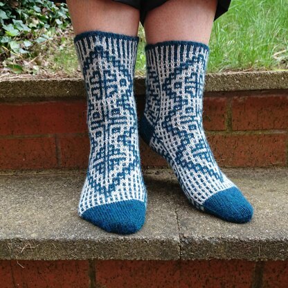 Rhombi socks