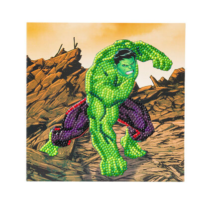 Crystal Art Hulk Card Diamond Painting Kit