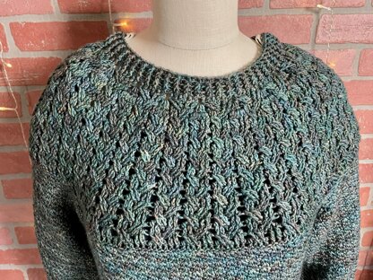Celtic Braided Sweater