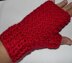 Ruby Fingerless Mitts