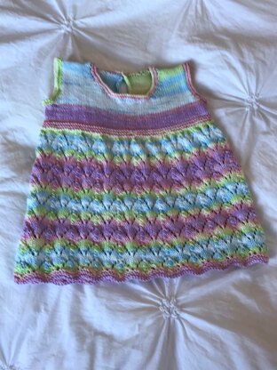 multicoloured dress