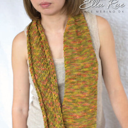 Infinity Scarf in Ella Rae Lace Merino DK - ER17-03 - Downloadable PDF