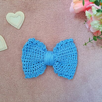 Crochet Easy Romantic Bow Pattern