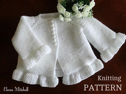 Baby Dress Baby Cardigan Knitting Crochet Pattern