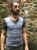 Mens Sleeveless Fair Isle Tank Top