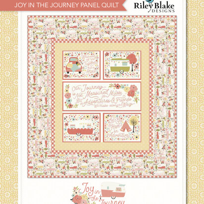 Riley Blake Joy In The Journey Panel Quilt - Downloadable PDF