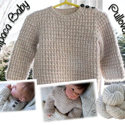 Alpaca Baby Pullover