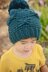 Chunky Butterfly Slouch Beanie