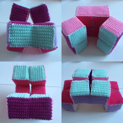 Crochet and Play, the puzzle cube