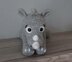 Crochet Pattern for the Amigurumi Rhino Nelli!