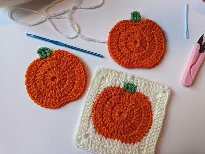 Pumpkin Granny Square