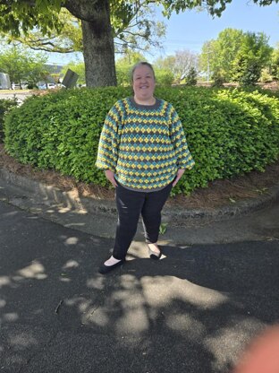 Granny Diamond Sweater