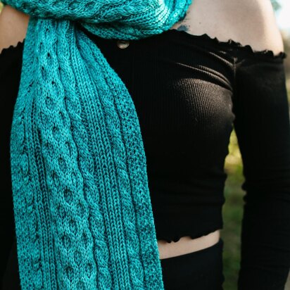 Glacier Waters Scarf