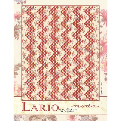 Moda Fabrics Lario Quilt - Downloadable PDF