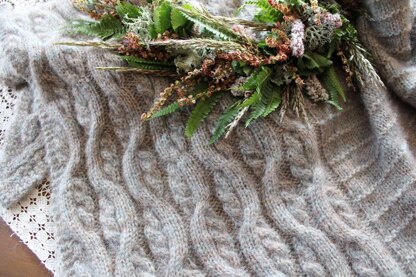 Intertwined Roots Shawl