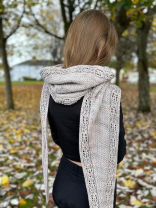 Emberveil Shawl