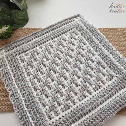 Zuri Tunisian Mosaic Blanket CAL