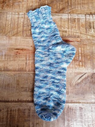 Easy (oval heel) socks