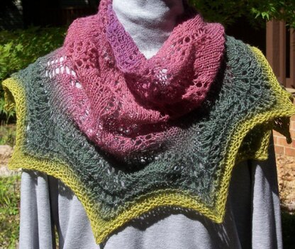 Hint of Spring shawlette