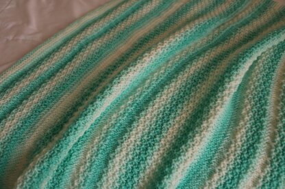 Mint Sorbet Baby Bonnet  Blanket.