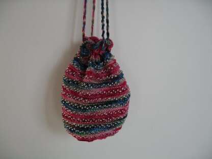 Beads, Knits and Purls, Beaded Bag