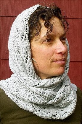 Lacy Hooded Scarf