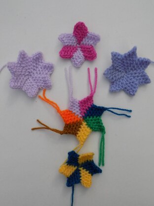 Adjustable Crochet Flower (3+ Petals)