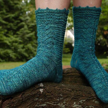 Fiddlehead Socks