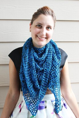 Ella's Rhythm Shawl