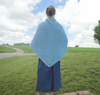 Simple Cozy Shawl