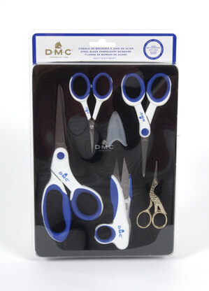 DMC Set of 5 Scissor Pack - 29.5cm x 2.5cm x 2.5cm