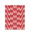 Red Gradient Bargello C2C Pattern - Large Throw Blanket PDF with Graph + Row-by-Row count