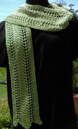 Easy Light and Breezy Lace Scarf